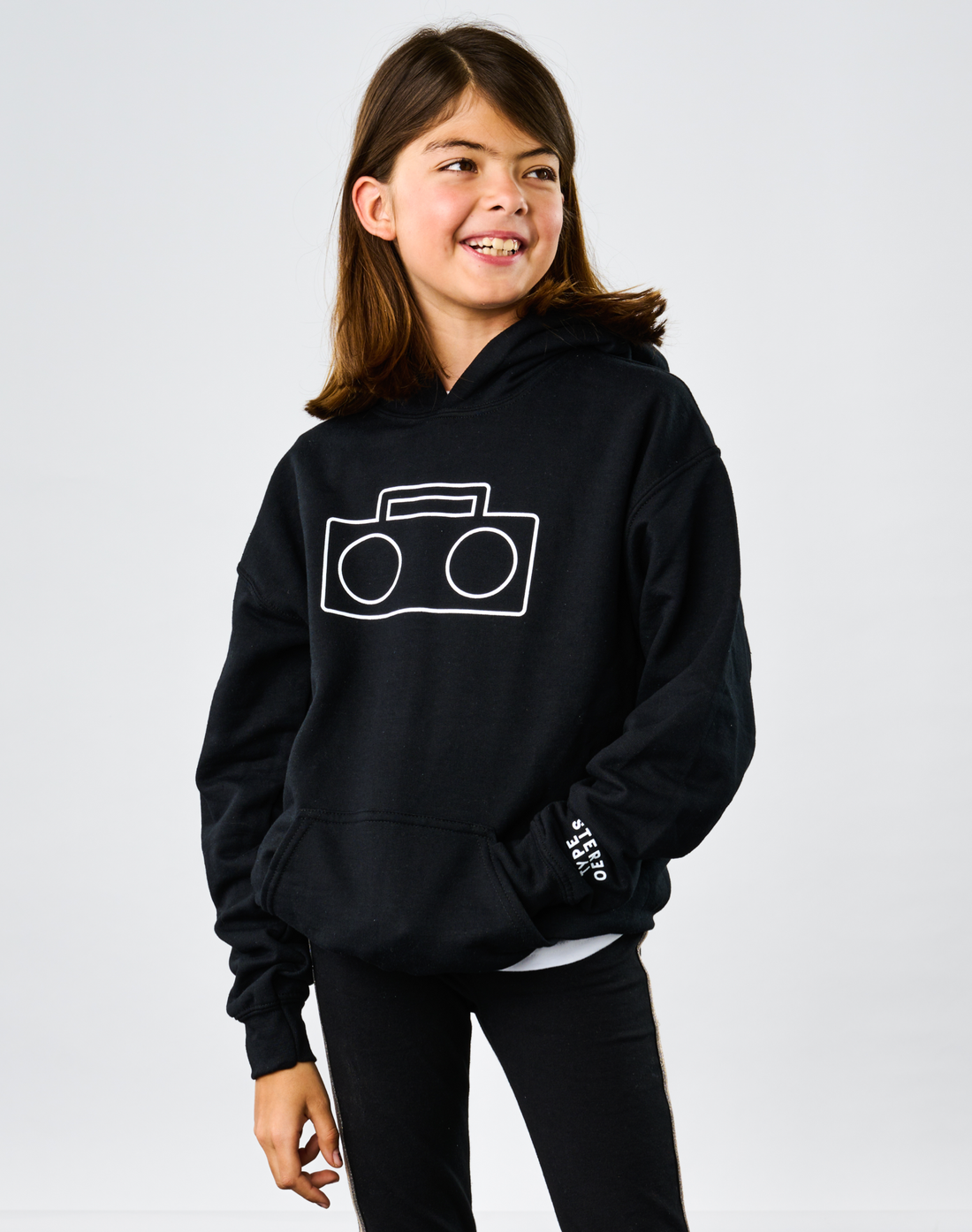 Boombox Logo Hoodie