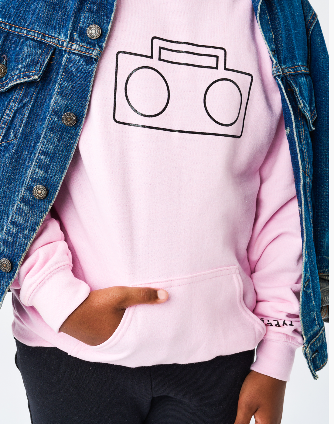 Boombox Logo Hoodie