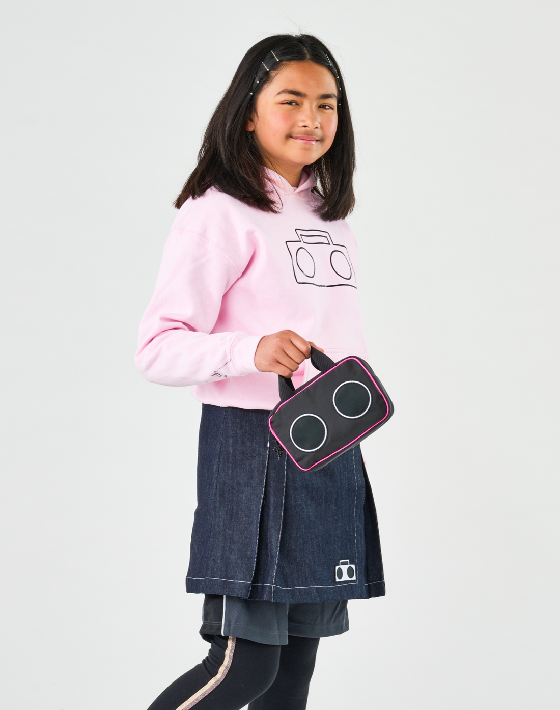 Boombox Logo Hoodie