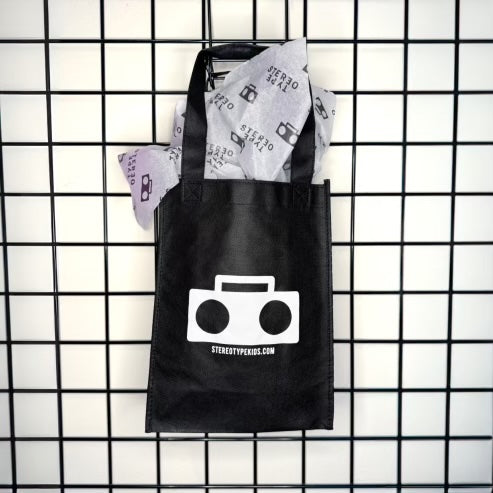 Boombox Reusable Gift Bag and Wrapping
