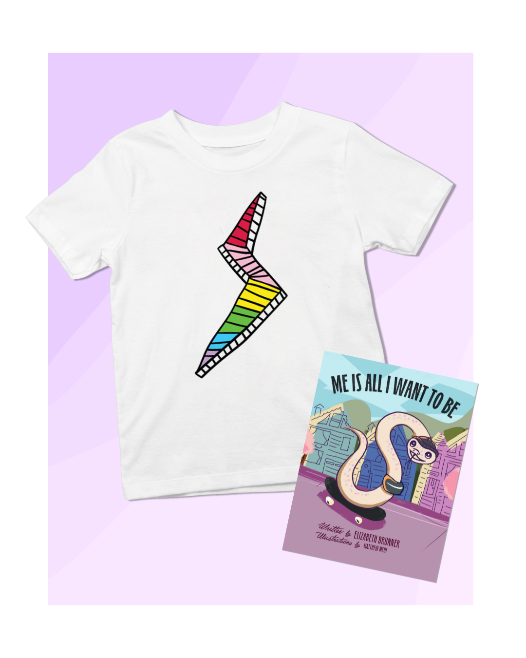 Me Is All I Want To Be + Lightning Bolt Tee Bundle