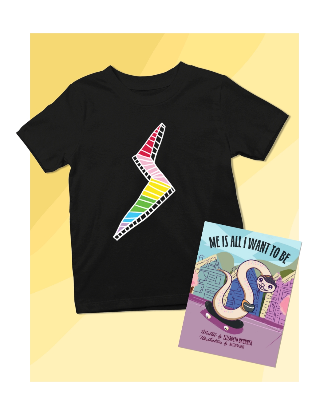 Me Is All I Want To Be + Lightning Bolt Tee Bundle