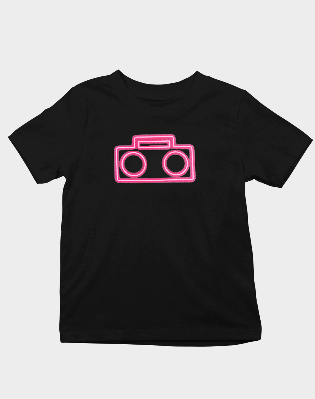 Neon Boombox T-Shirt - Adult