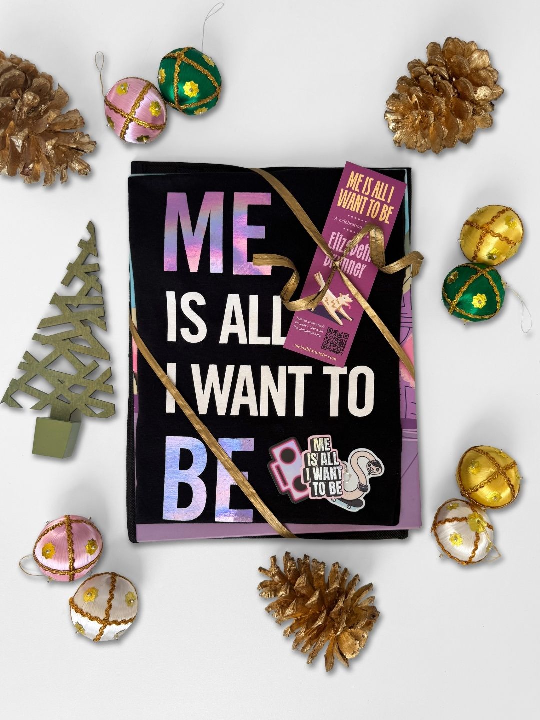 Me is All I Want to Be Book + Title Tee Bundle